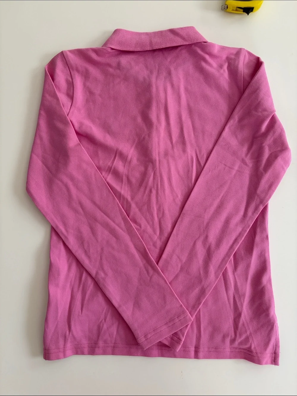 Vintage Ralph Lauren Girls' Pink Long Sleeve Polo Top